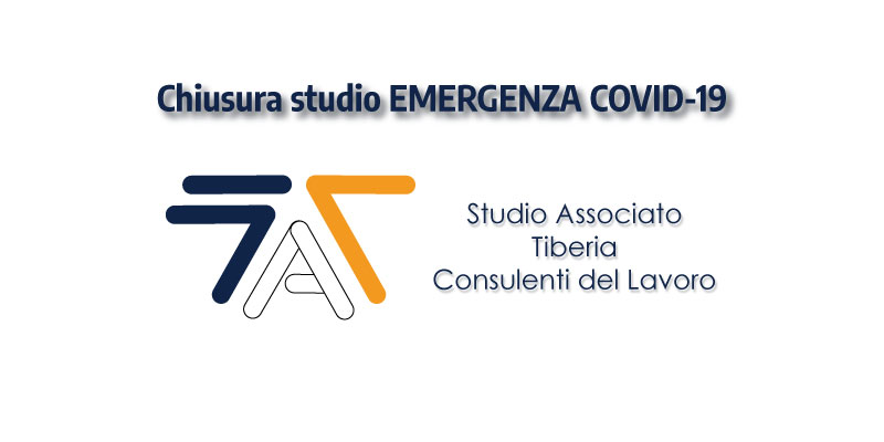 Al momento stai visualizzando Chiusura studio EMERGENZA COVID-19