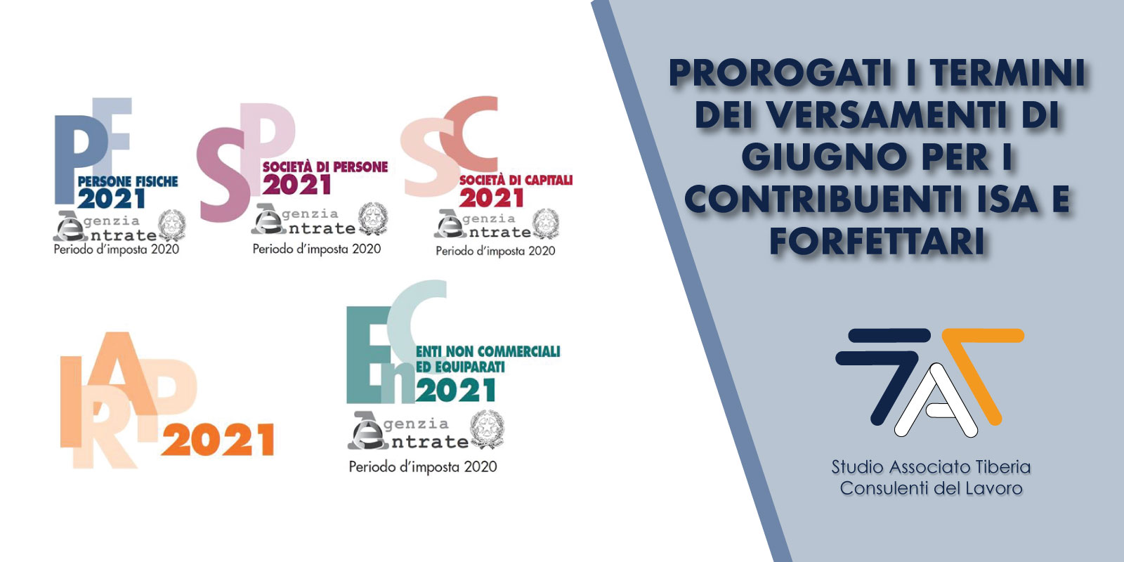 Al momento stai visualizzando Prorogati i termini dei versamenti di giugno per i contribuenti ISA e i forfettari